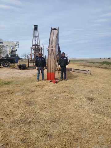 Farley
team able to handle any size pumping unit