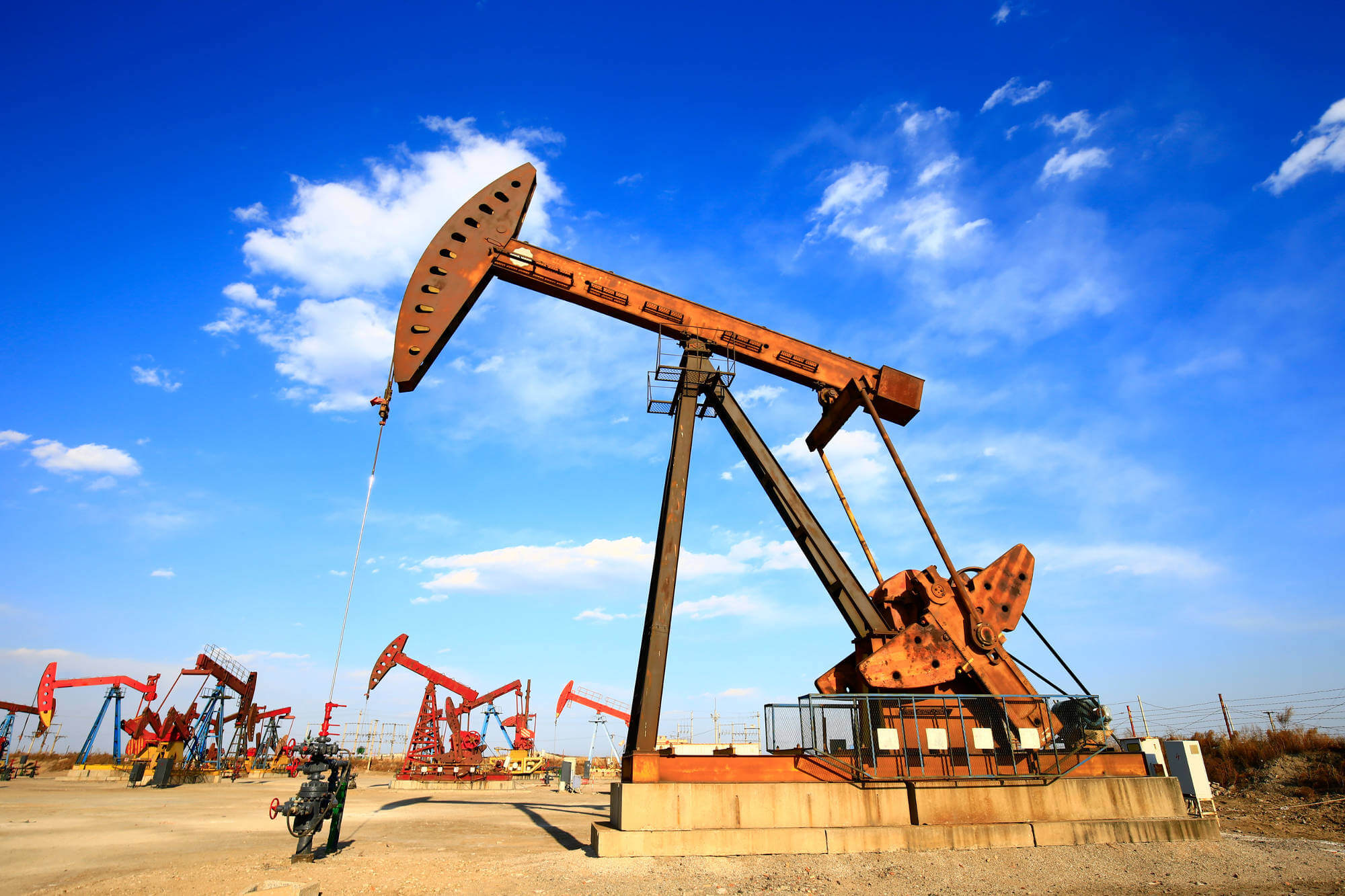 The oil pump, industrial equipment